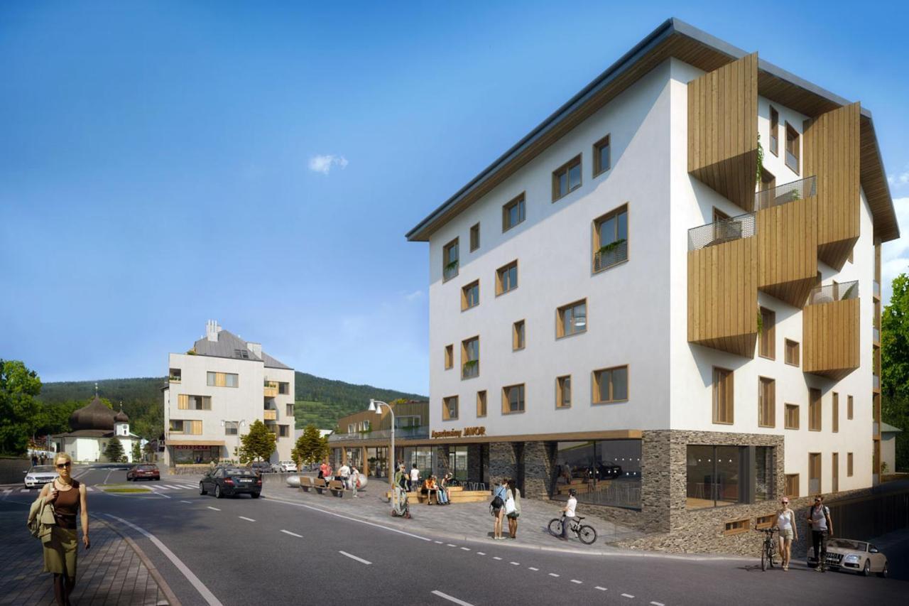 Apartment Rezidence - Javor & Wellness Železná Ruda المظهر الخارجي الصورة